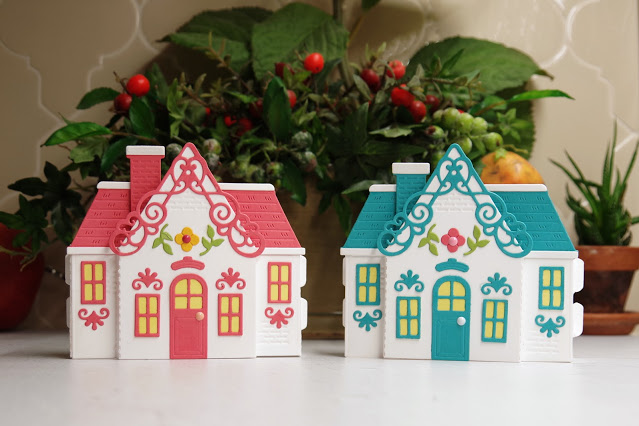 Spellbinder's Amazing Paper Grace July 2021 Die of the Month "Home Sweet Home".