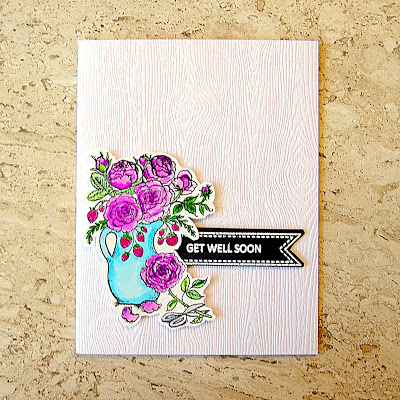 Power Poppy Go Wild Handmade card using Power Poppy Go Wild stamp set.