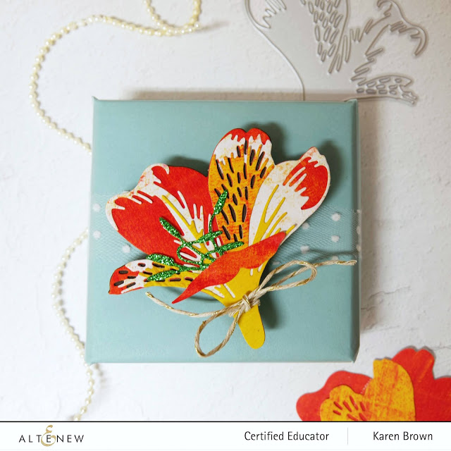 Altenew Craft A Flower Peruivan Lily.