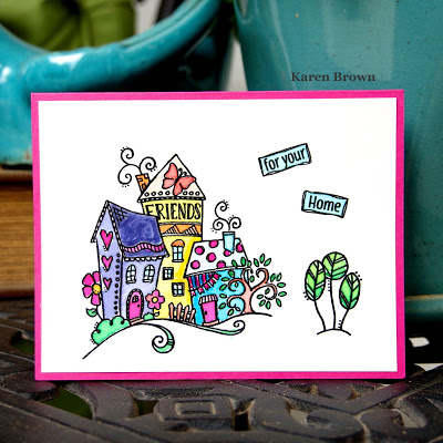 Handmade Welcome Home card