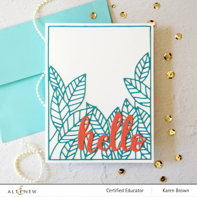 Turqouise and Melon cardstock