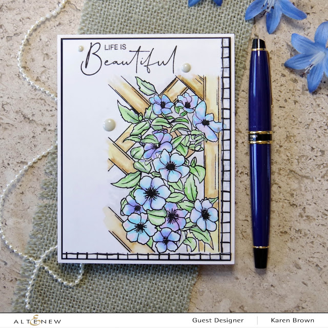 Altenew Clematis Watercolor