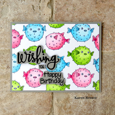 Hero Arts I Am Puffer For You Birthday Card