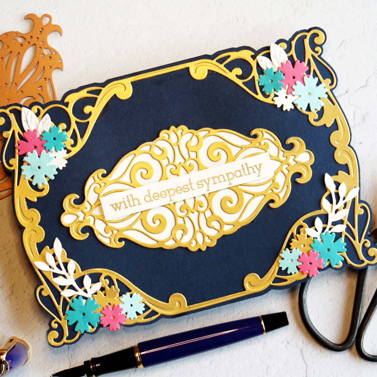 Spellbinders Amazing Paper Grace October 2021 Die of the Month.