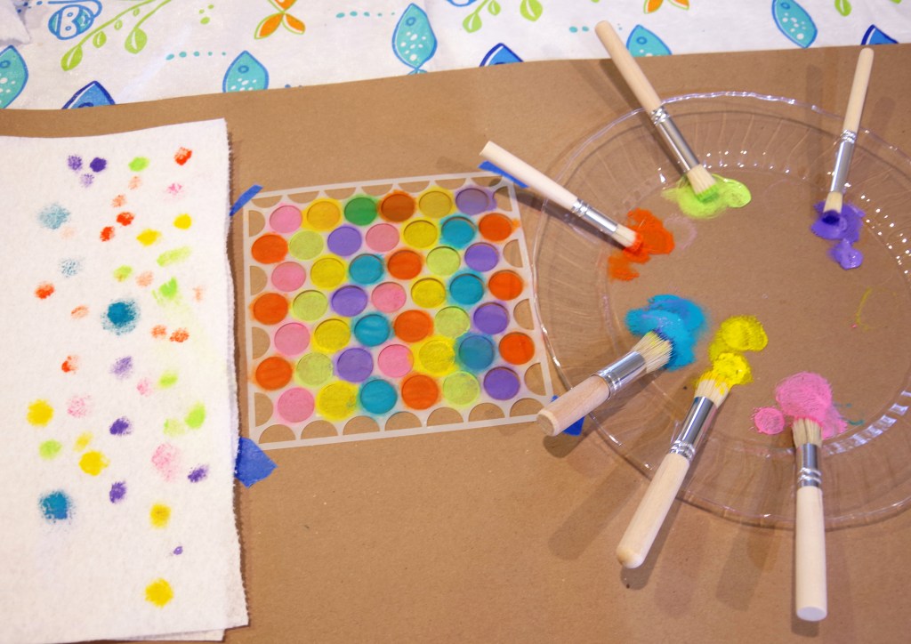 How To DIY Stenciled Gift Wrap