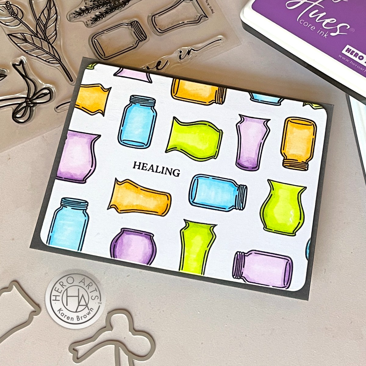 Hero Arts My Monthly Hero Classic Kit - February 2024