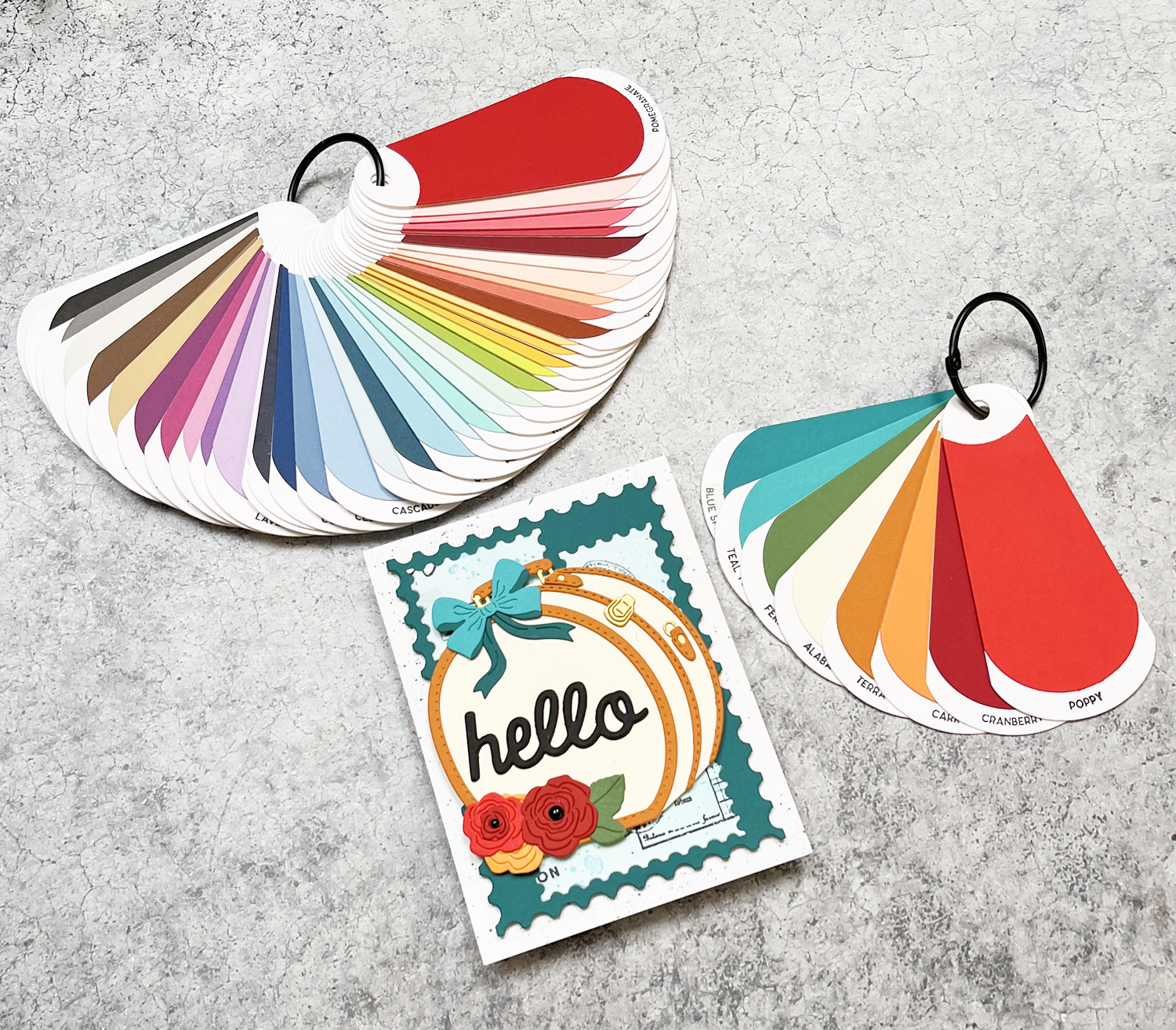 Exploring Spellbinders' 48 Colors – A Swatching Adventure!