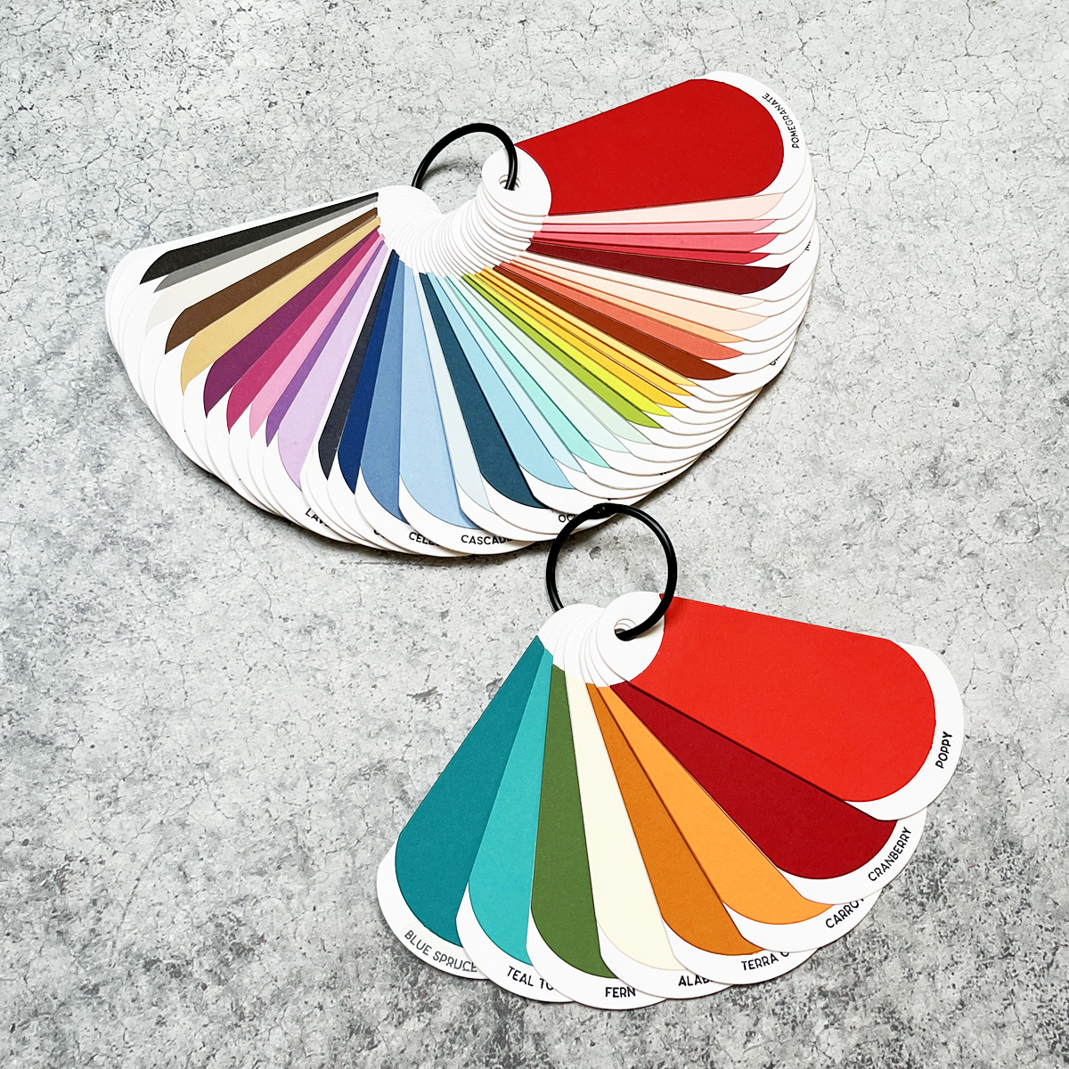 Best Cardmaking Planning Tool:  Spellbinders Swatching Dies.