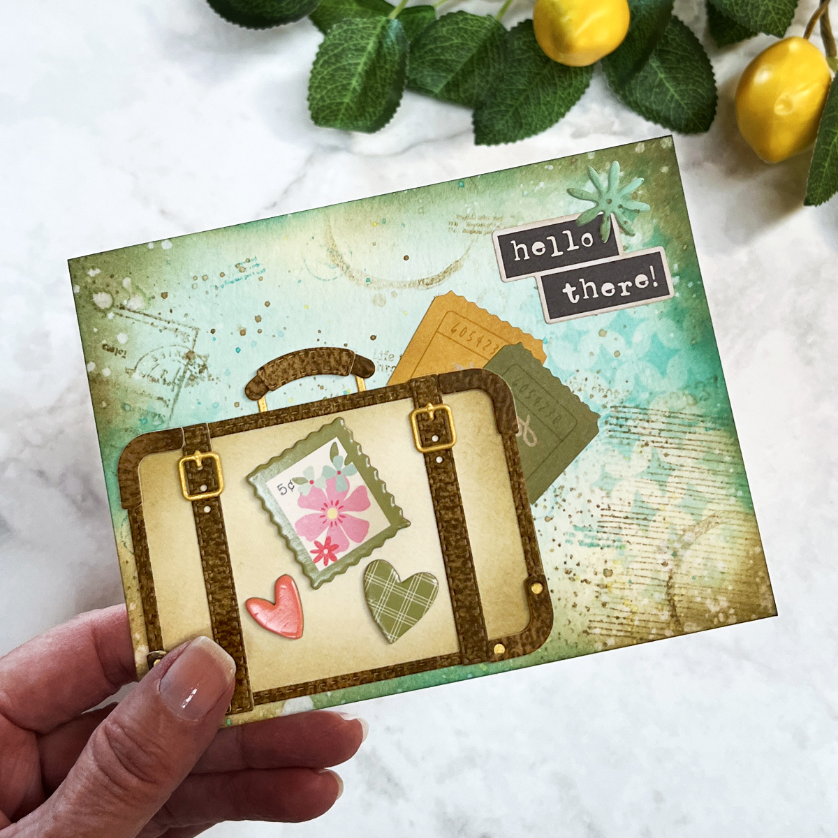 How to create vintage look mixed media cards that are simpe and beginner friendly.