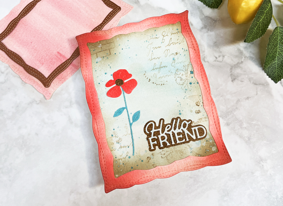 Learn how to create soft, beautiful watercolor backgrounds for handmade cards using simple techniques. This beginner-friendly mixed media tutorial shows step-by-step how to build layers and add a floral focal point.