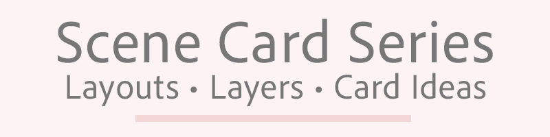 Scene Card Series Cardmaking Badge