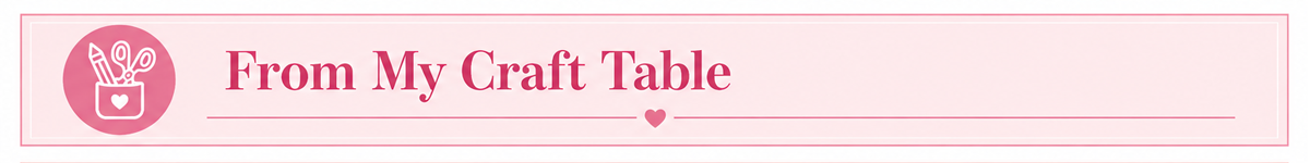 Karen's Craft Table Badge